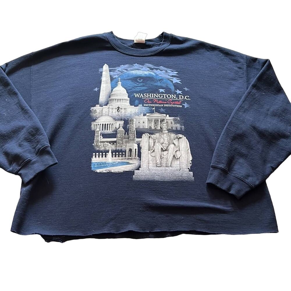 Vintage 90s 2XL Smithsonian Institute Sweatshirt Washington DC